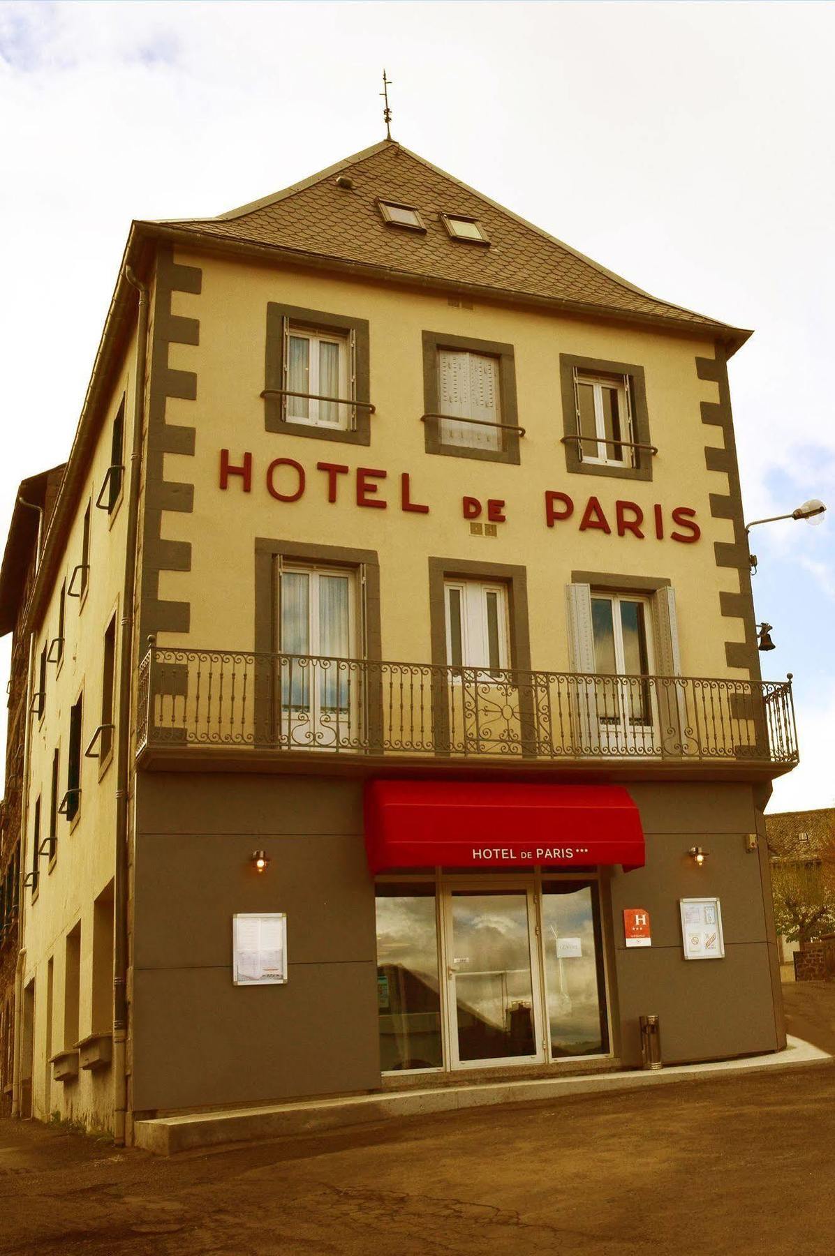 Logis Hotel De Paris Murol Exterior foto